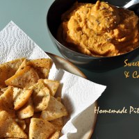 What goes well with sweet potato & cashew dip?